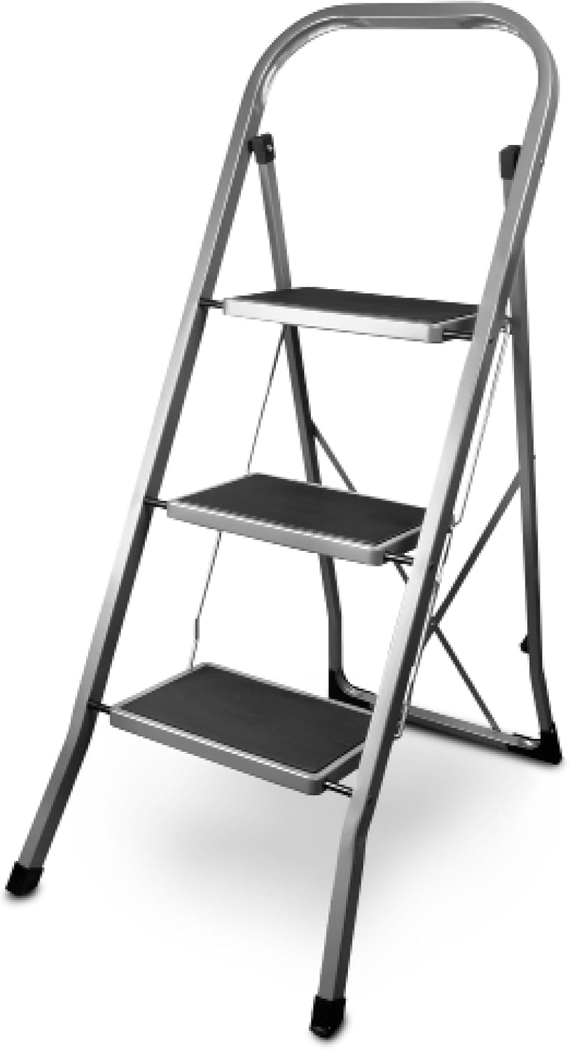 Klapptritt mit 3 Stufen, Anthrazit / 3-stufig