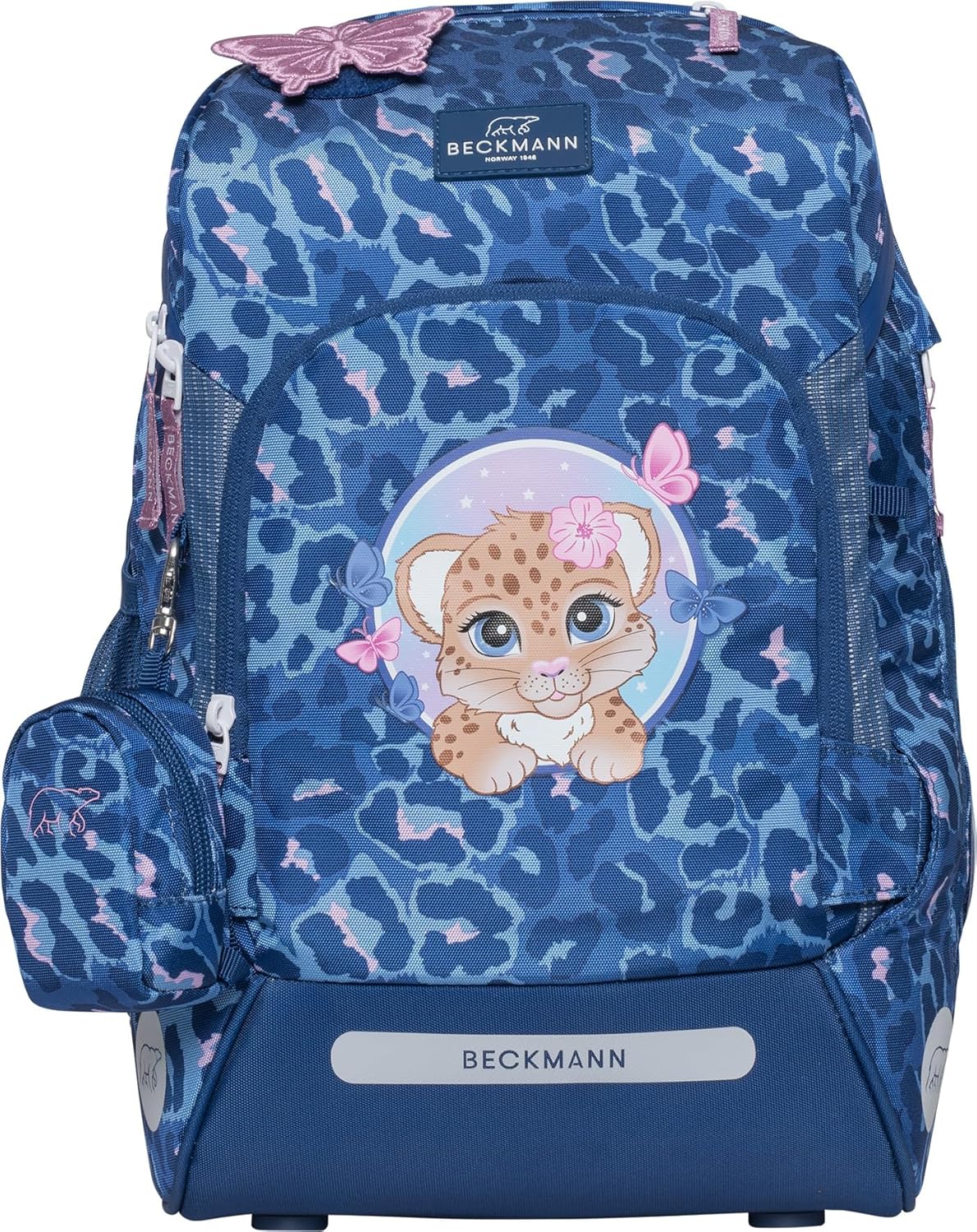 6-teiliges Schulrucksack-Set Active Air FLX Cheetah, Cheetah