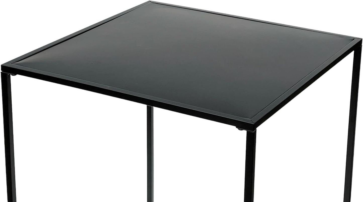 Moderner Metall-Couchtisch, 60 cm
