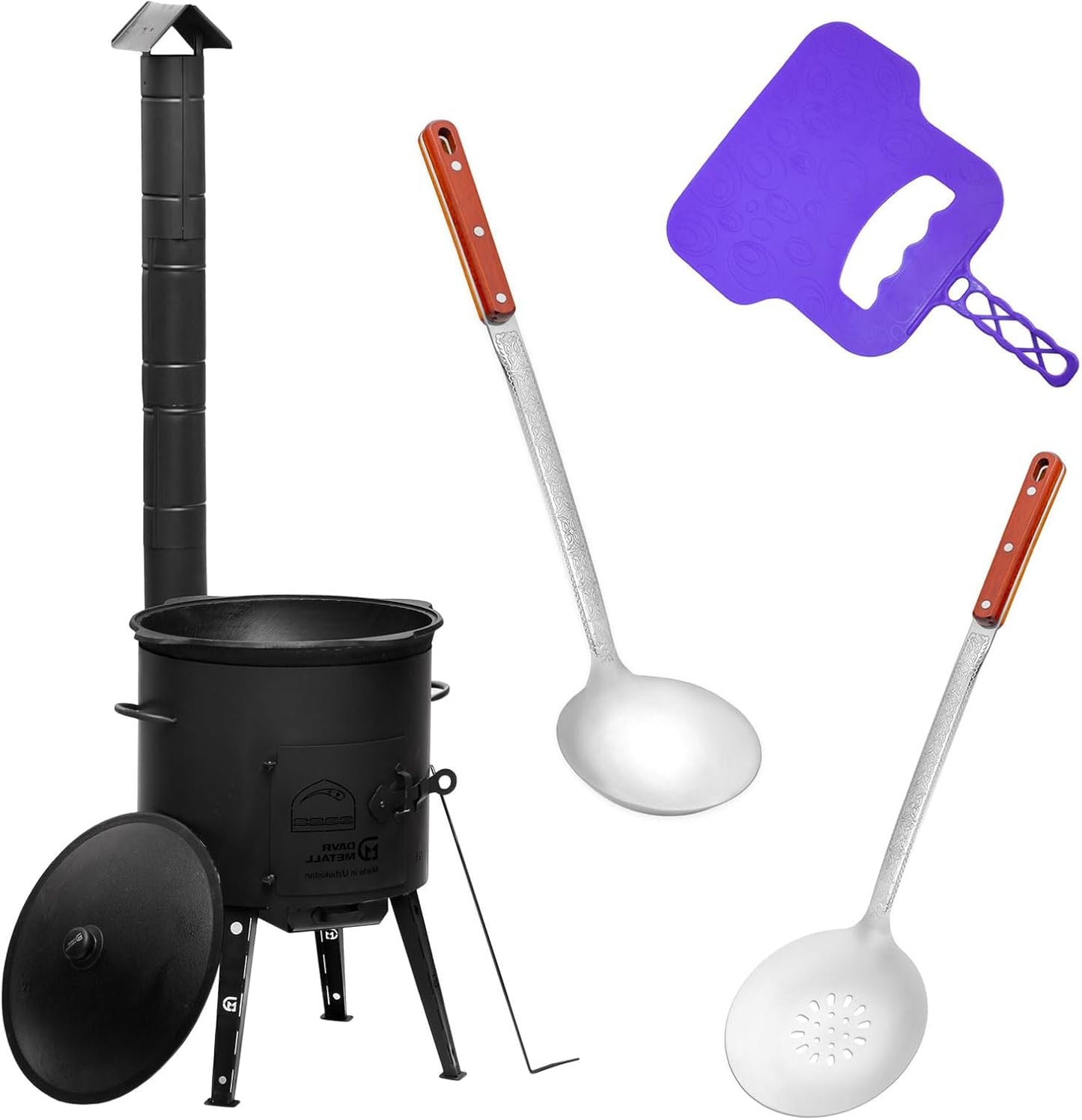 Utschak mit Zubehör, Ø40 cm + 12 L