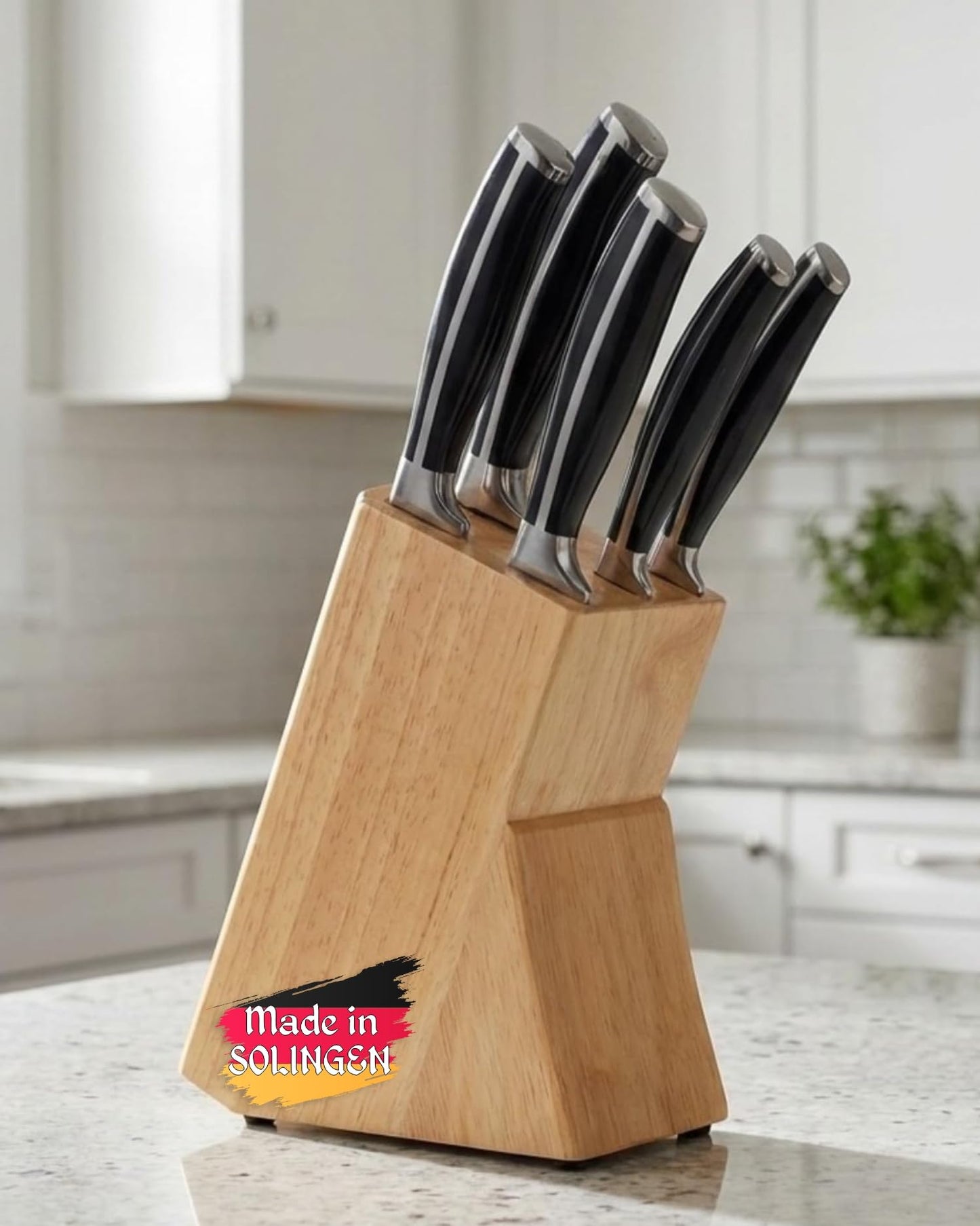 GGS Collection InterLine Messerblock mit 7-teiligem Messerset, InterLine – 7-teilig