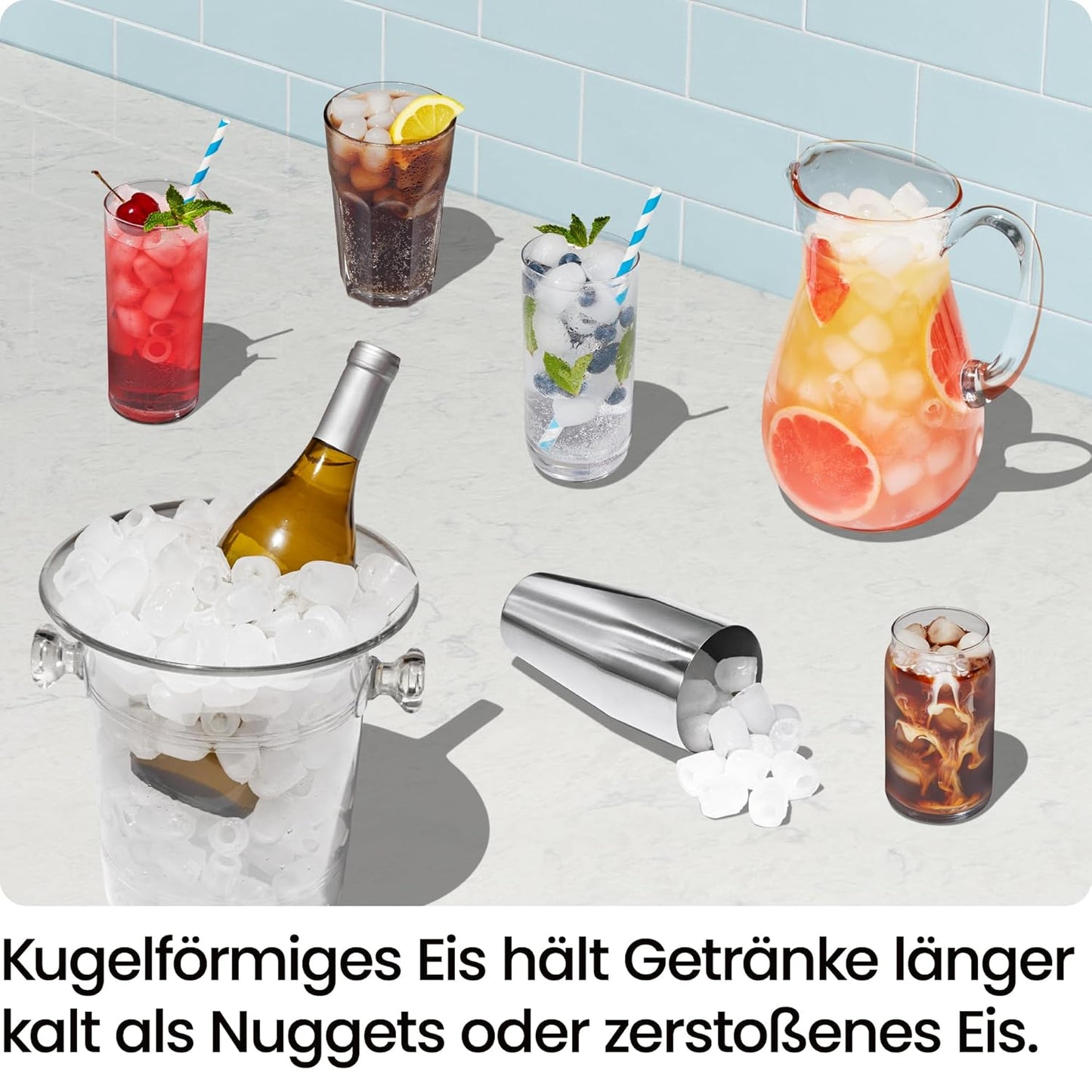 Eismaschine Iceman mit Selbstreinigung