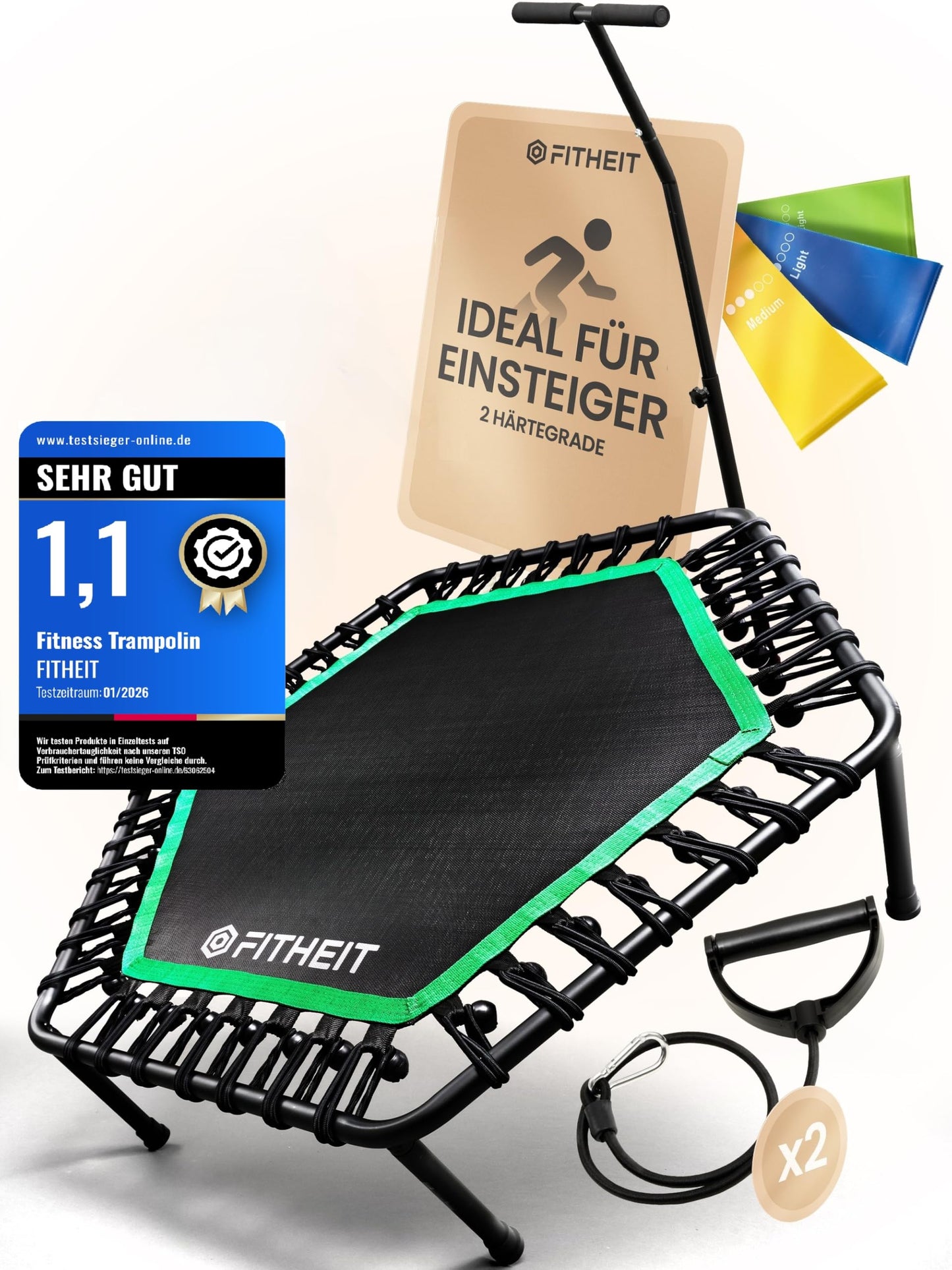 Fitnesstrampolin für Erwachsene