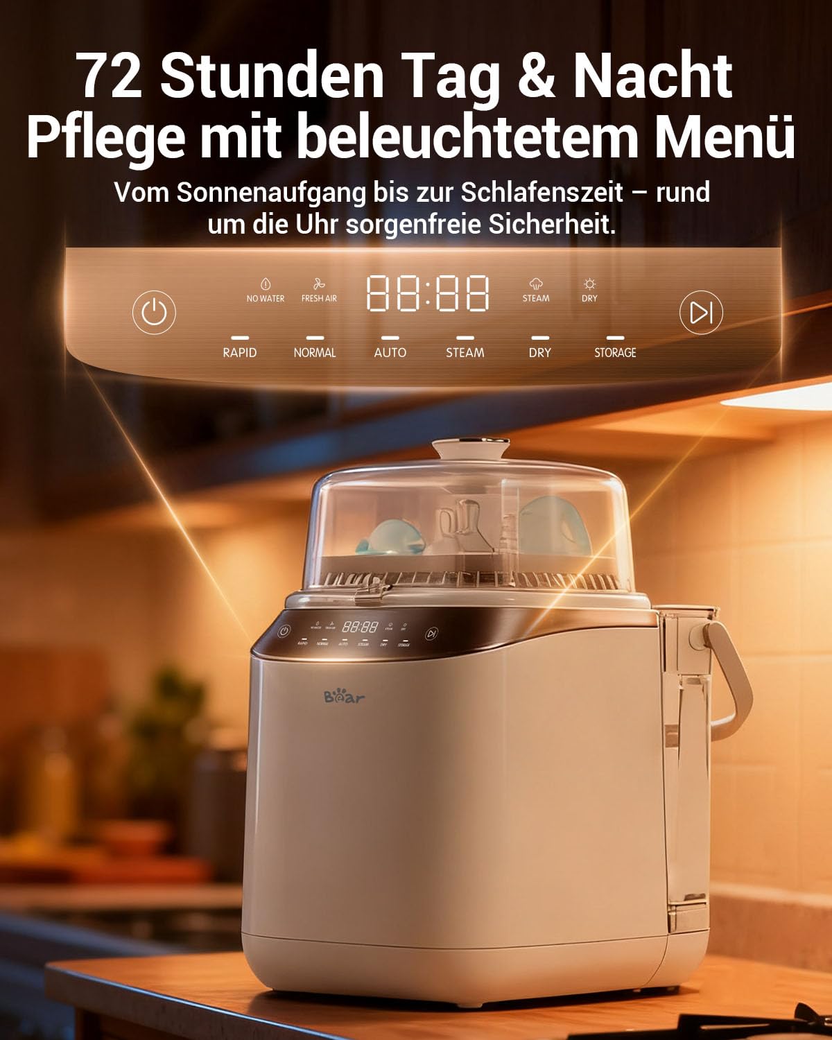 Bottle Washer Pro für Babyflaschen & Milchpumpen-Teile