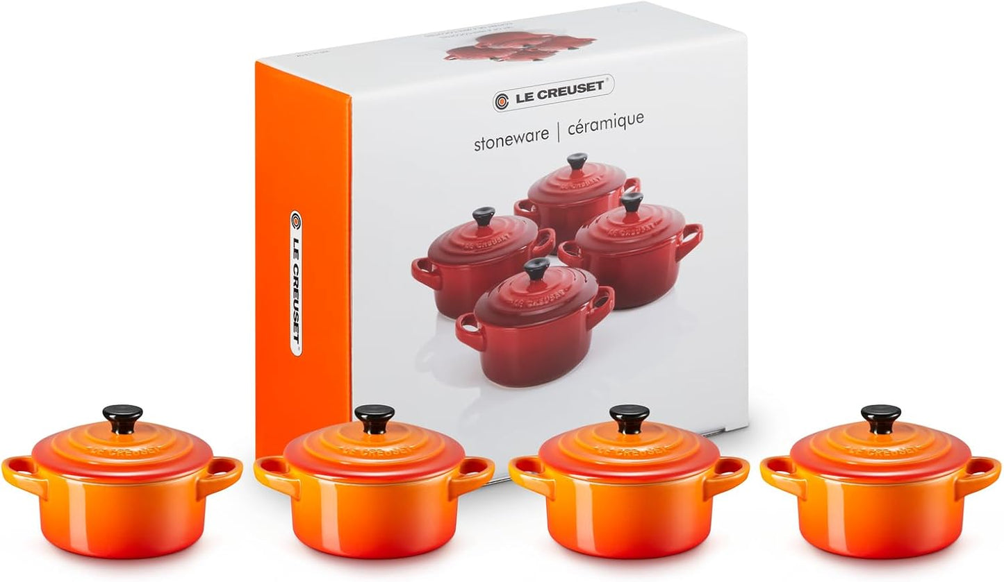 Mini Cocottes Set, Orange