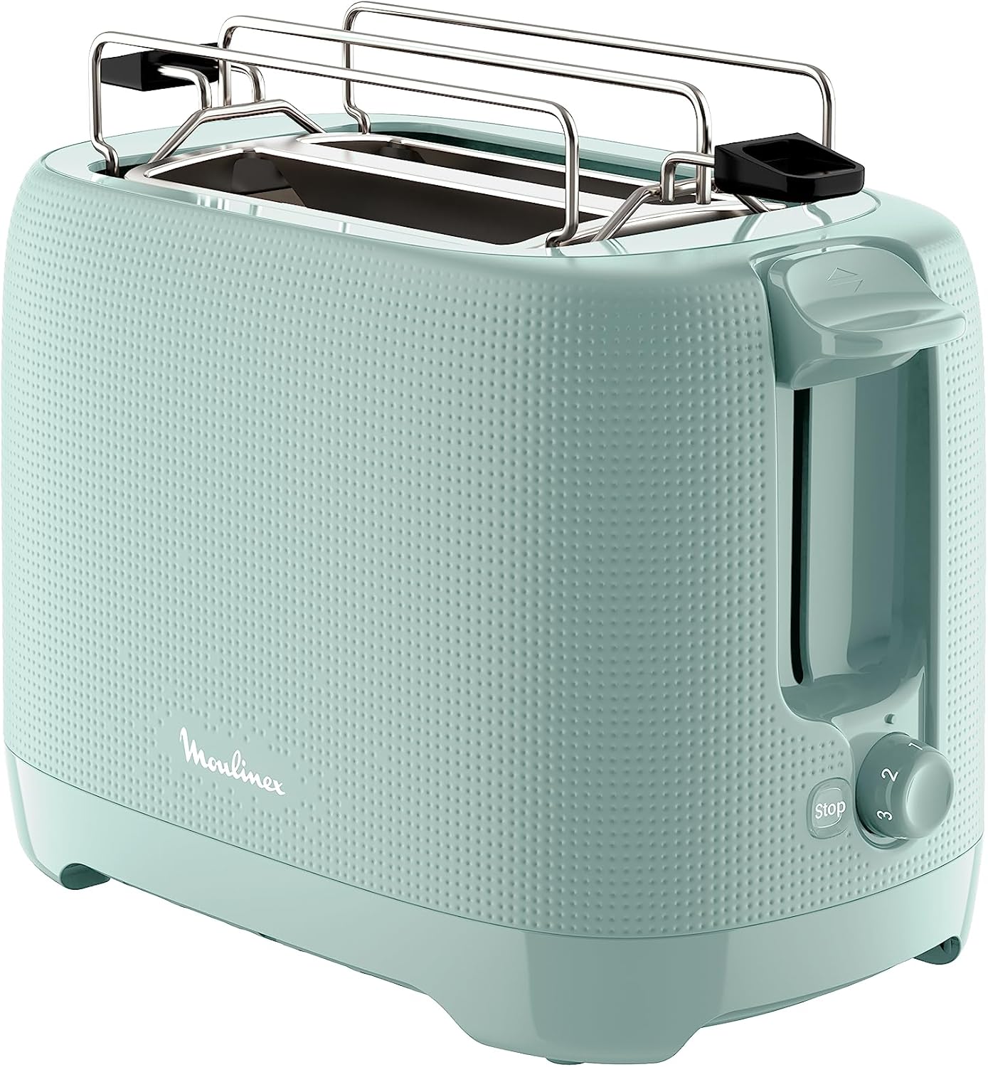 LT2M1310 Toaster mit 7 Bräunungsstufen, Brötchenaufsatz
