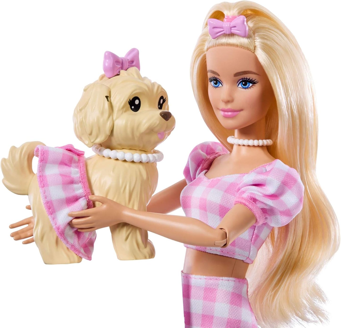 Twinning Looks Puppe mit Hündchen und Accessoires