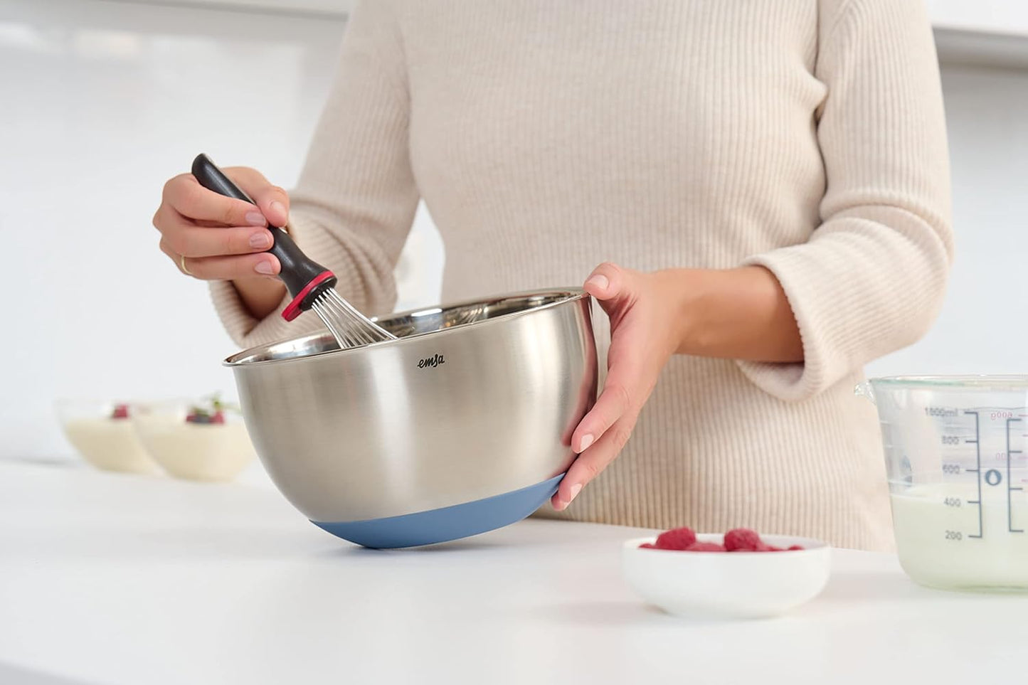 Prep&Bake Edelstahl-Rührschüssel 22 cm, 22 cm