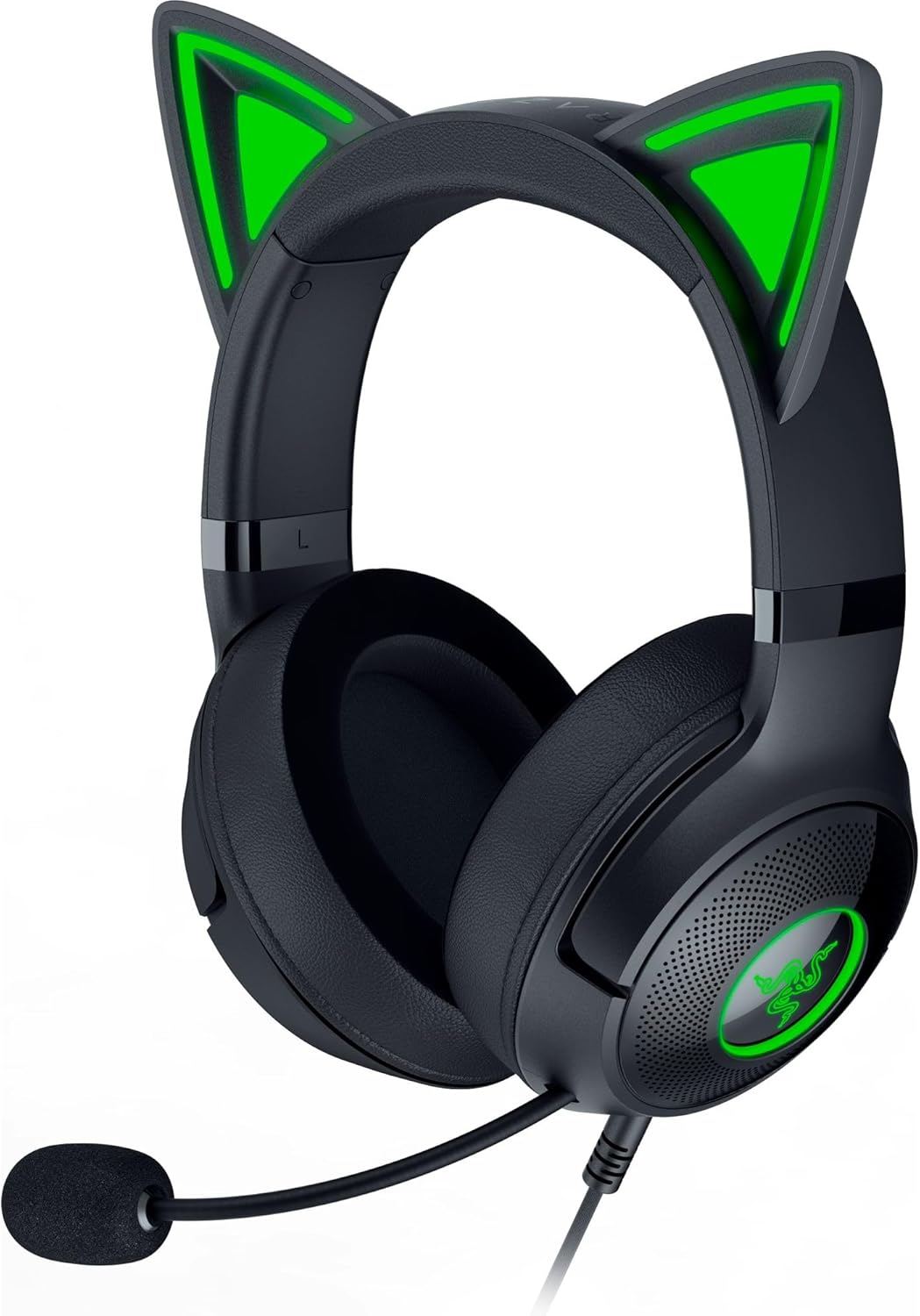 Kraken Kitty V2 RGB-Headset, Kraken Kitty V2 Schwarz