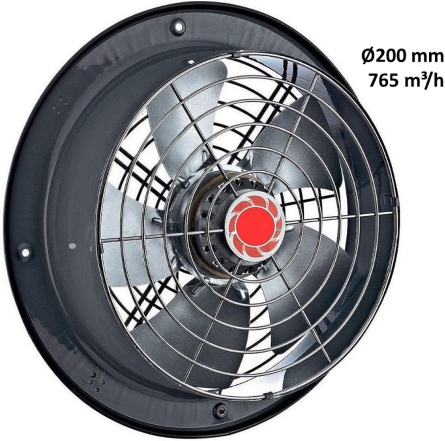 Axial Wandventilator RAF200 für Bad & Küche