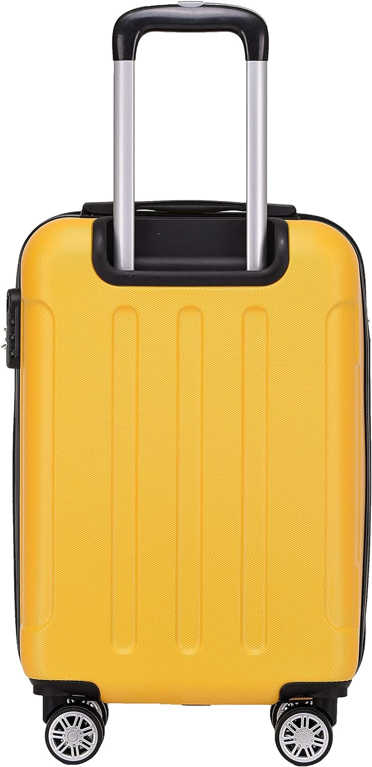 Reisekoffer, Gelb / Handgepäck (55cm)