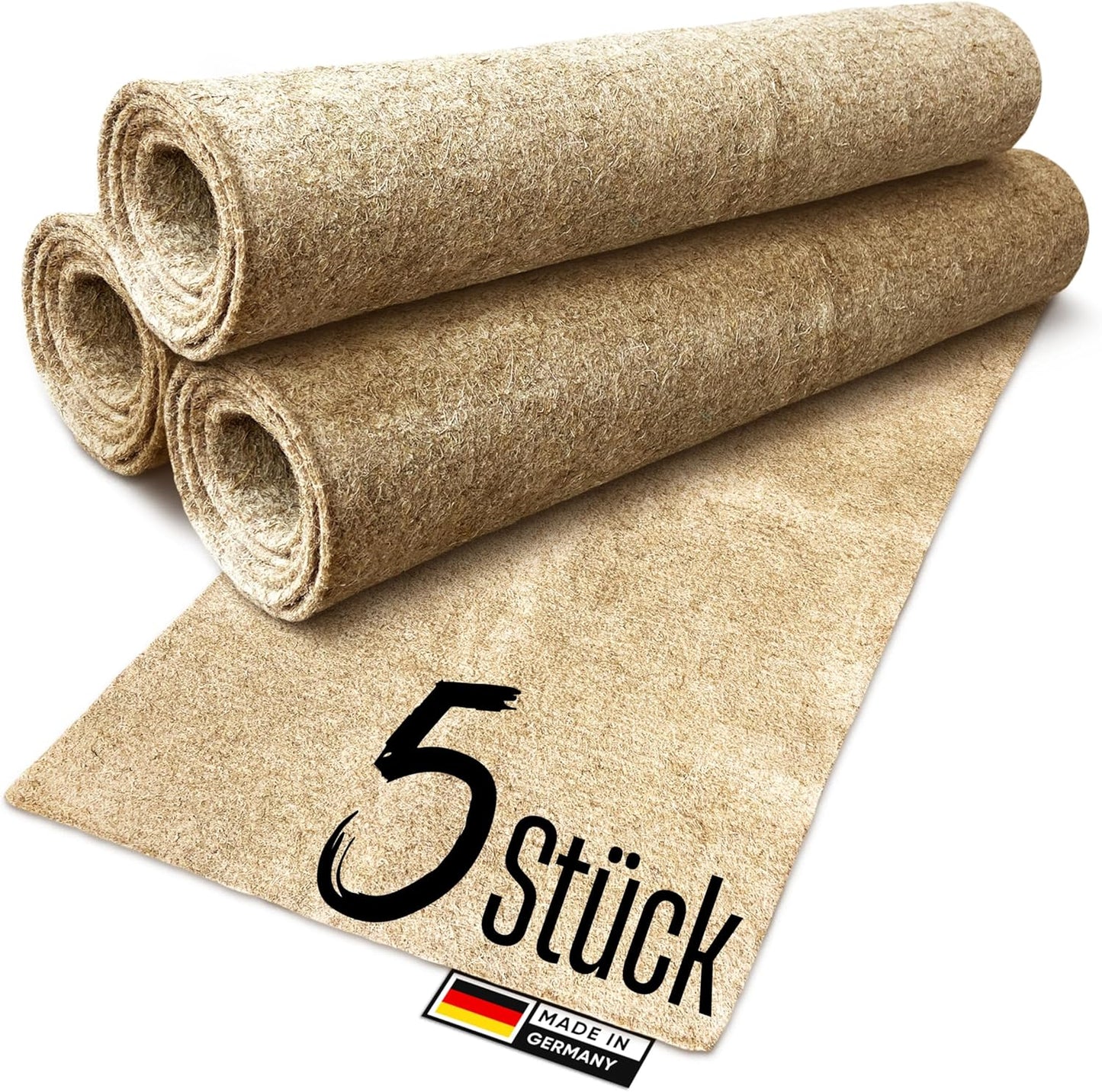 5-teiliges Nagerteppich-Set, 100 x 50 cm, 5 Stück