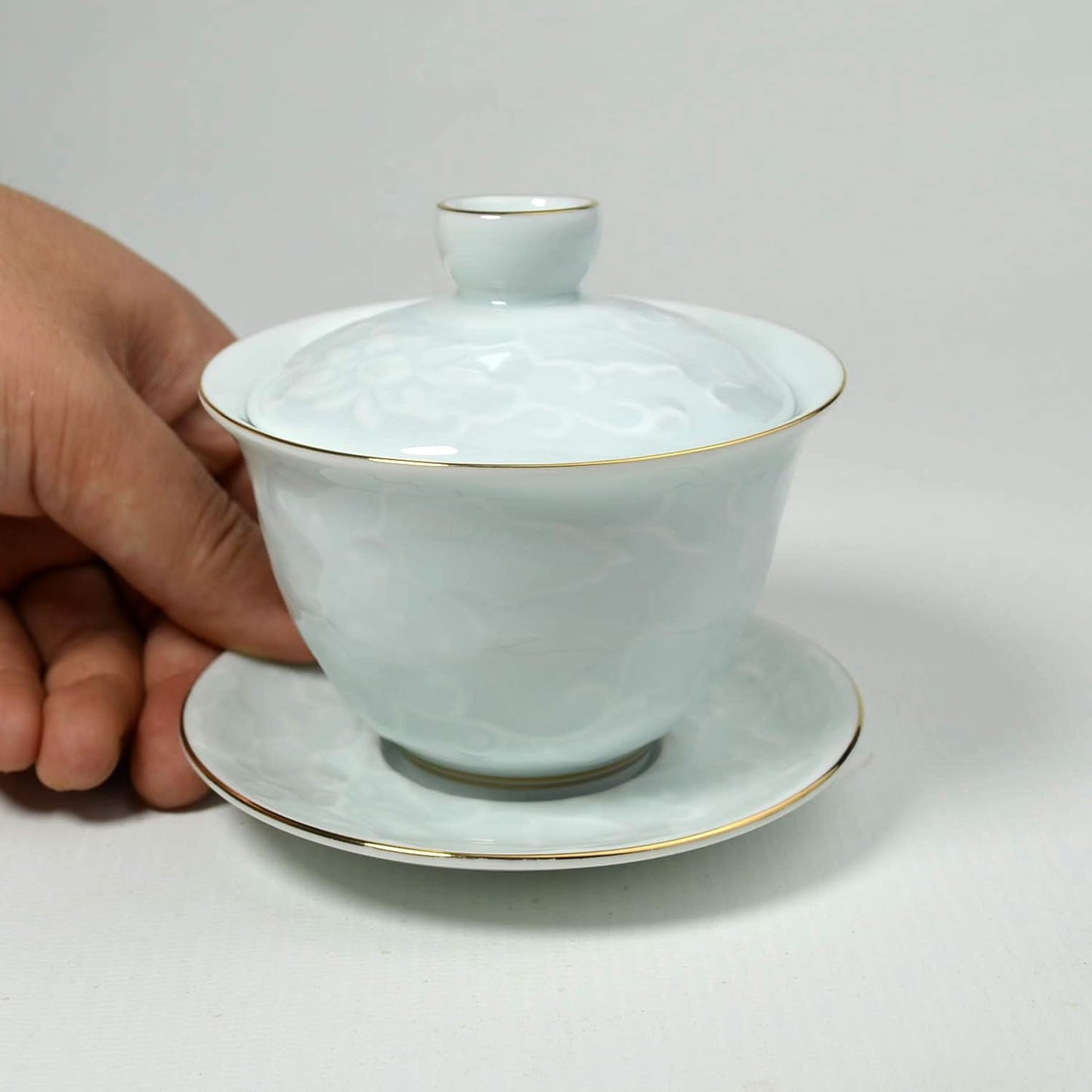 Chinesisches Gaiwan Teetasse mit Deckel