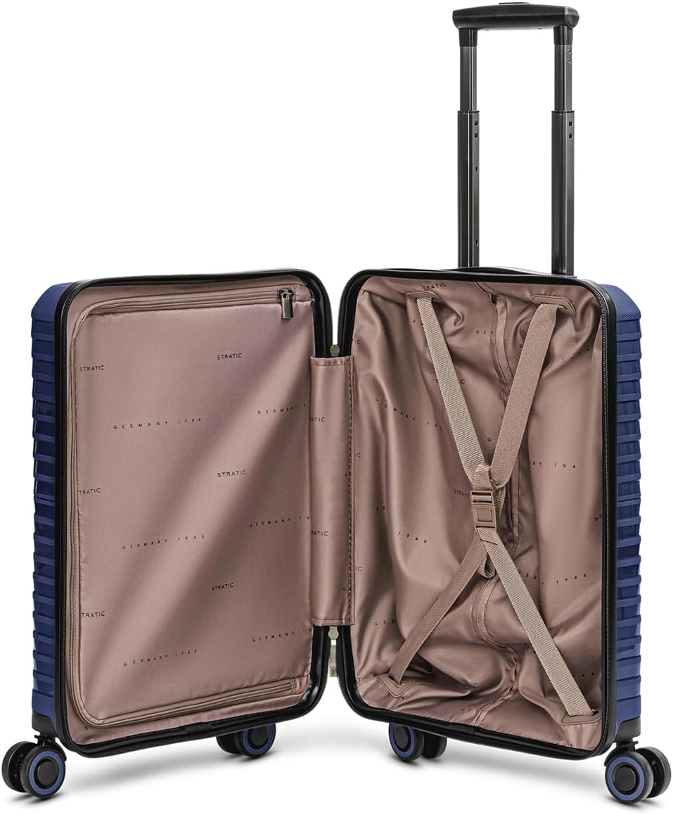 Shine 4 Rollen Kabinentrolley 55 cm, Koffer S (55 cm) ; Navy-blue