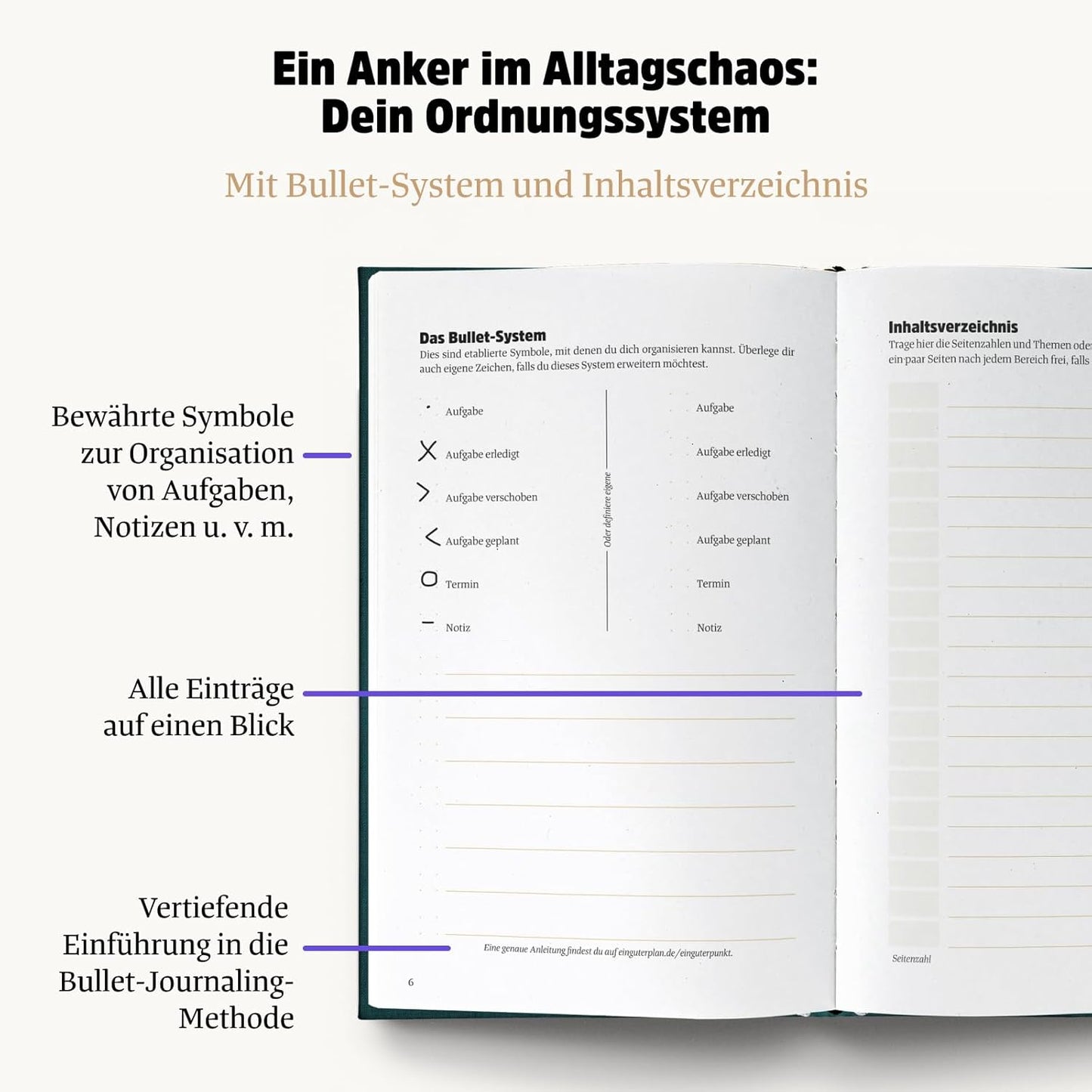Ein guter Punkt, Natur