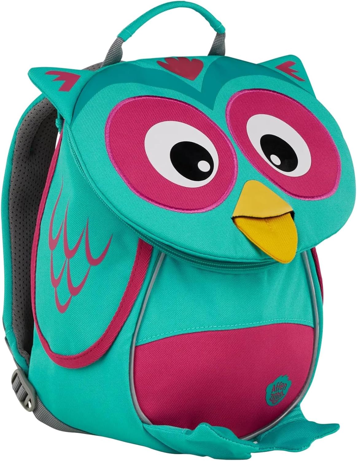 Kindergartenrucksack Kleiner Freund, Einheitsgrösse Eule - Türkis
