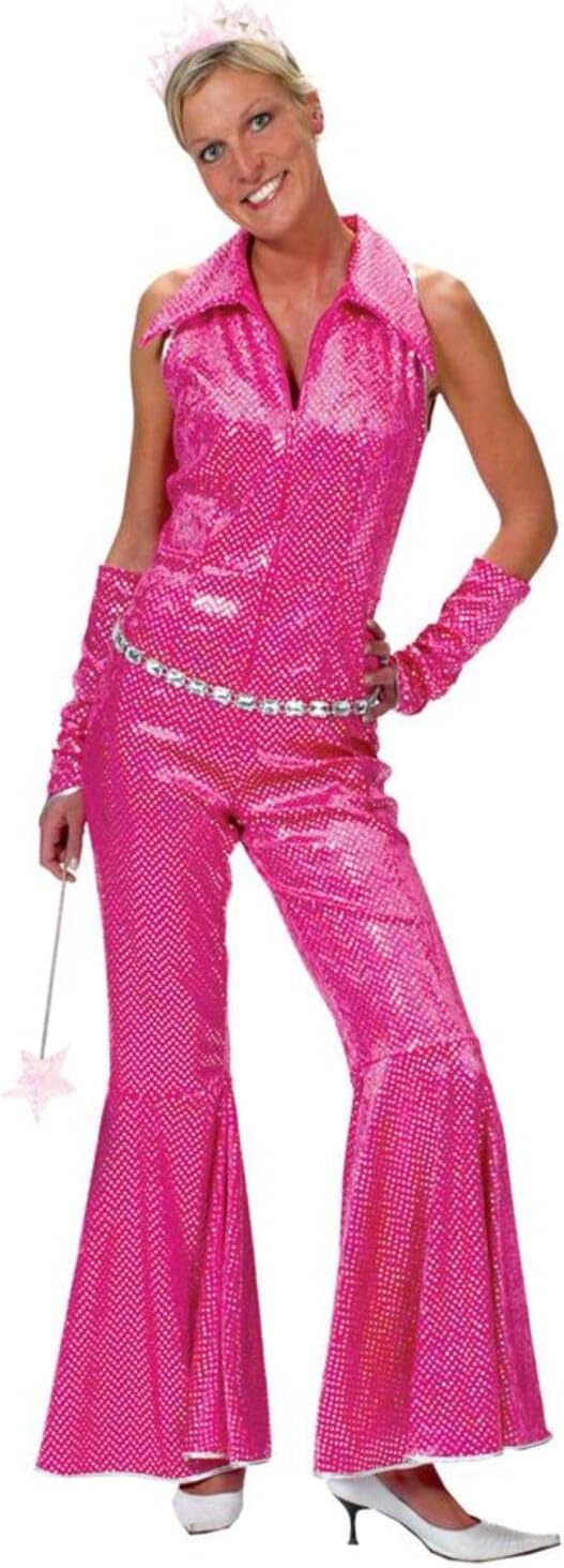 Disco Groovy Kostüm, 36-38 Rose
