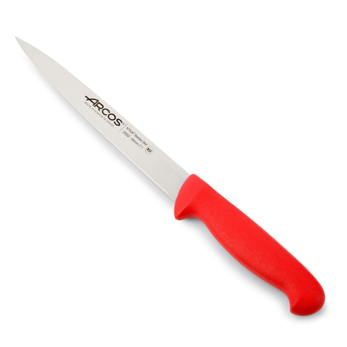 Filetiermesser, 190 mm Rot
