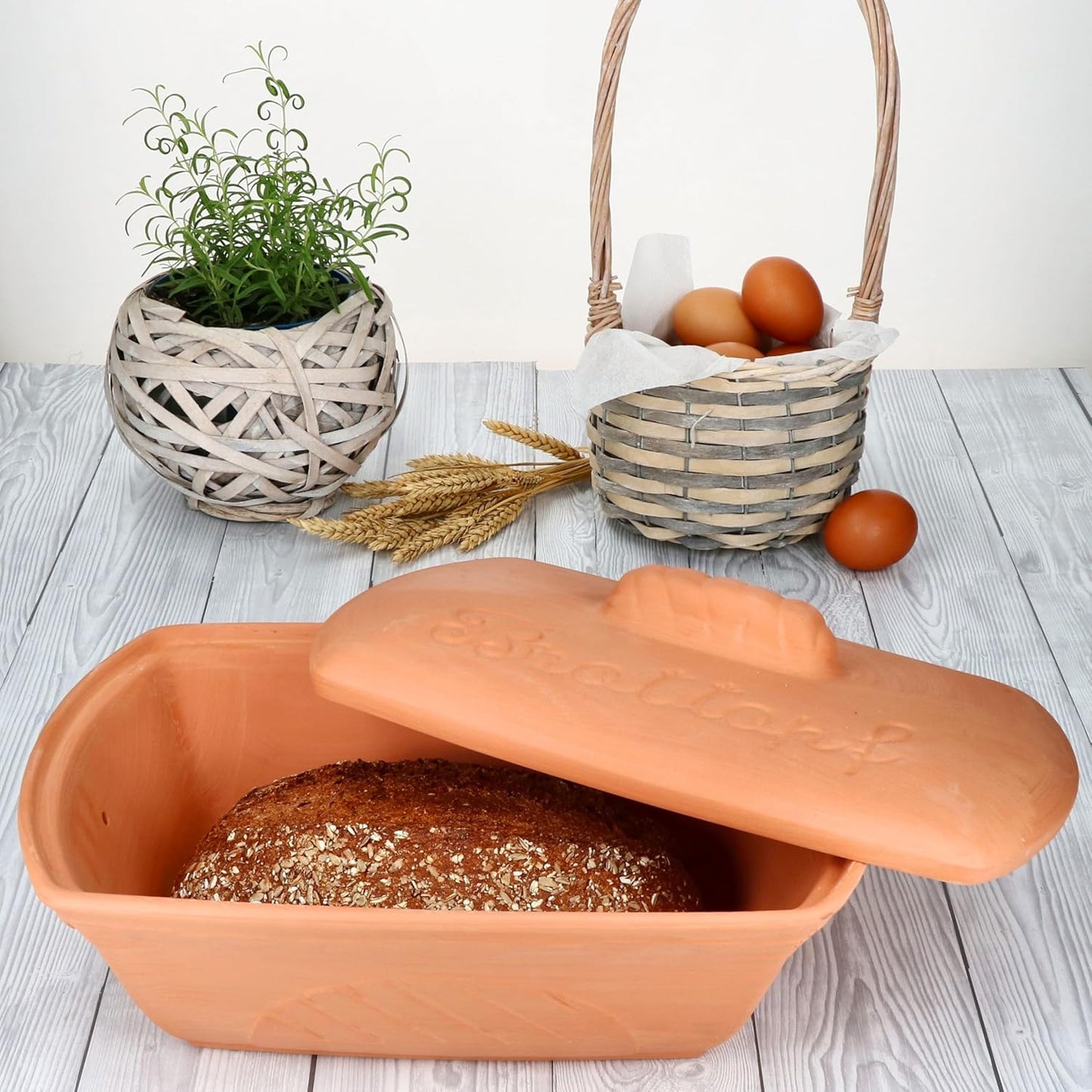 Brottopf aus Terrakotta