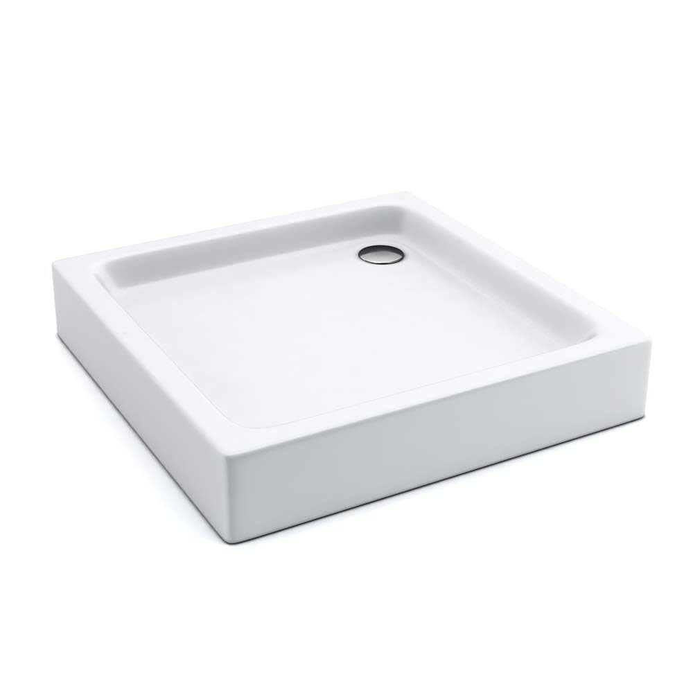 Duschwanne Forta Plus mit LeakProtect Technologie, 90 x 90 x 17 cm Smooth White