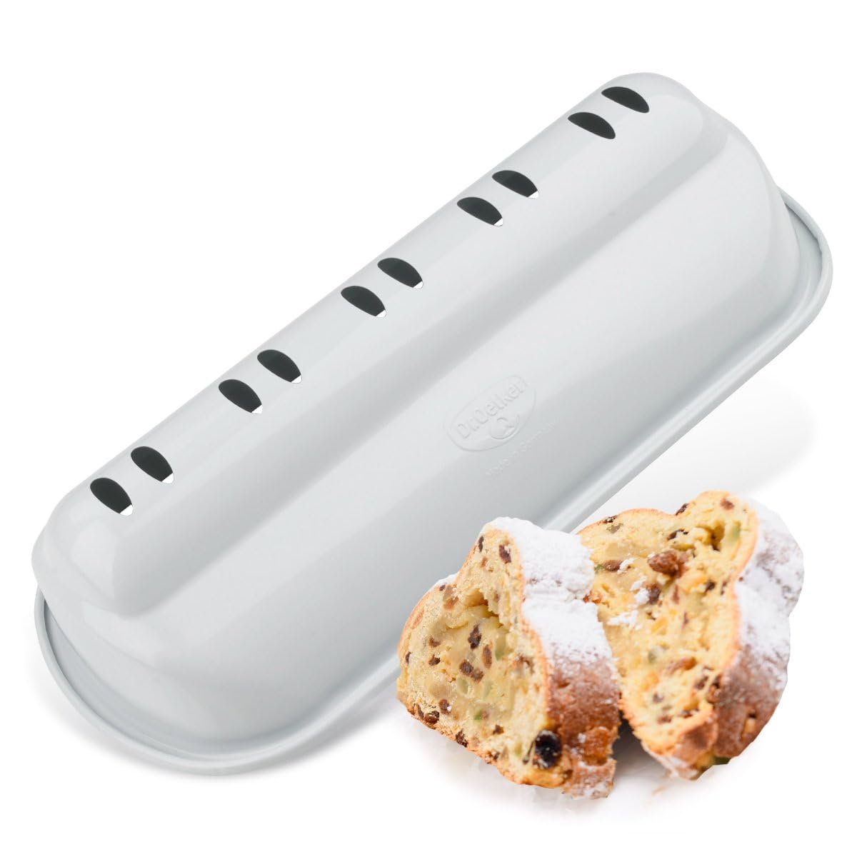 Stollenbackform White Christmas Baking