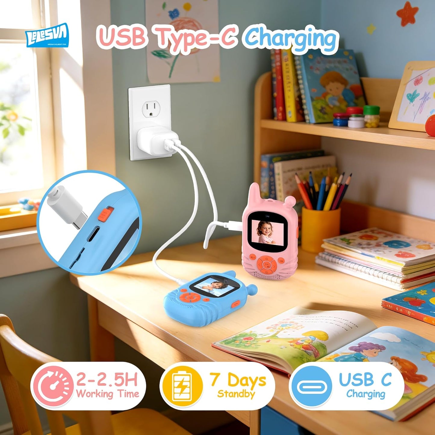 Video-Walkie-Talkies für Kinder