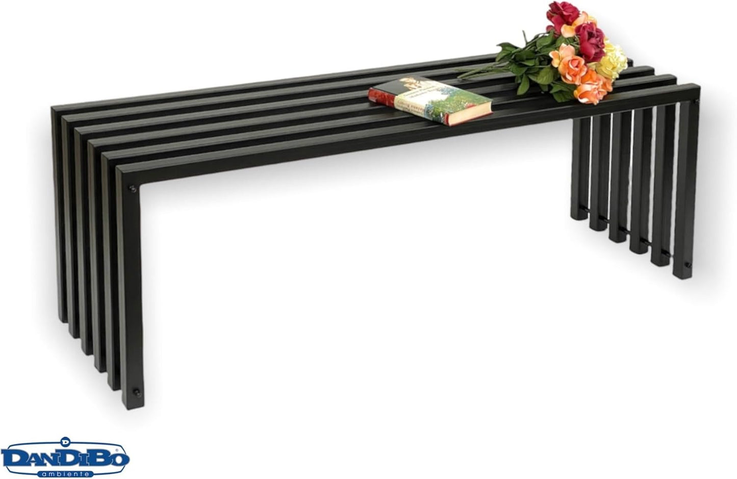 Gartenbank Lamellenbank, Breite 117cm