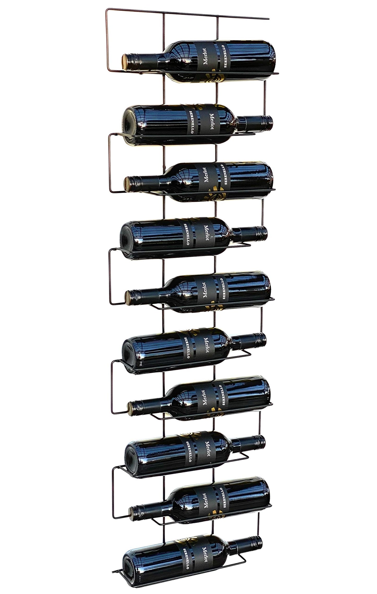 Wand-Weinregal für Flaschen