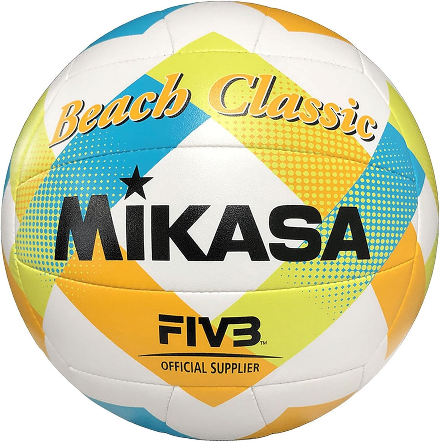 Beachvolleyball Beach Classic, 5 Blau/Gelb/Orange/Weiss