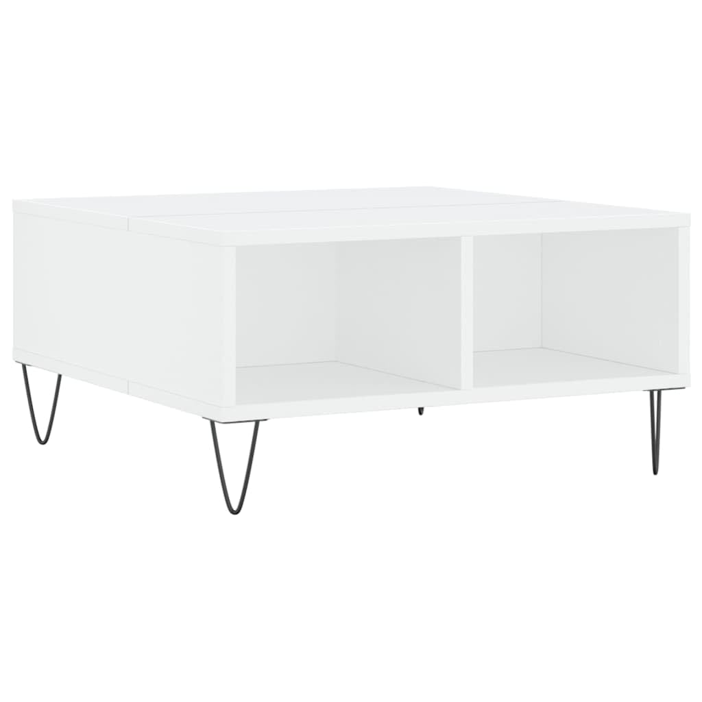 Sofatisch mit Stauraum, Weiss