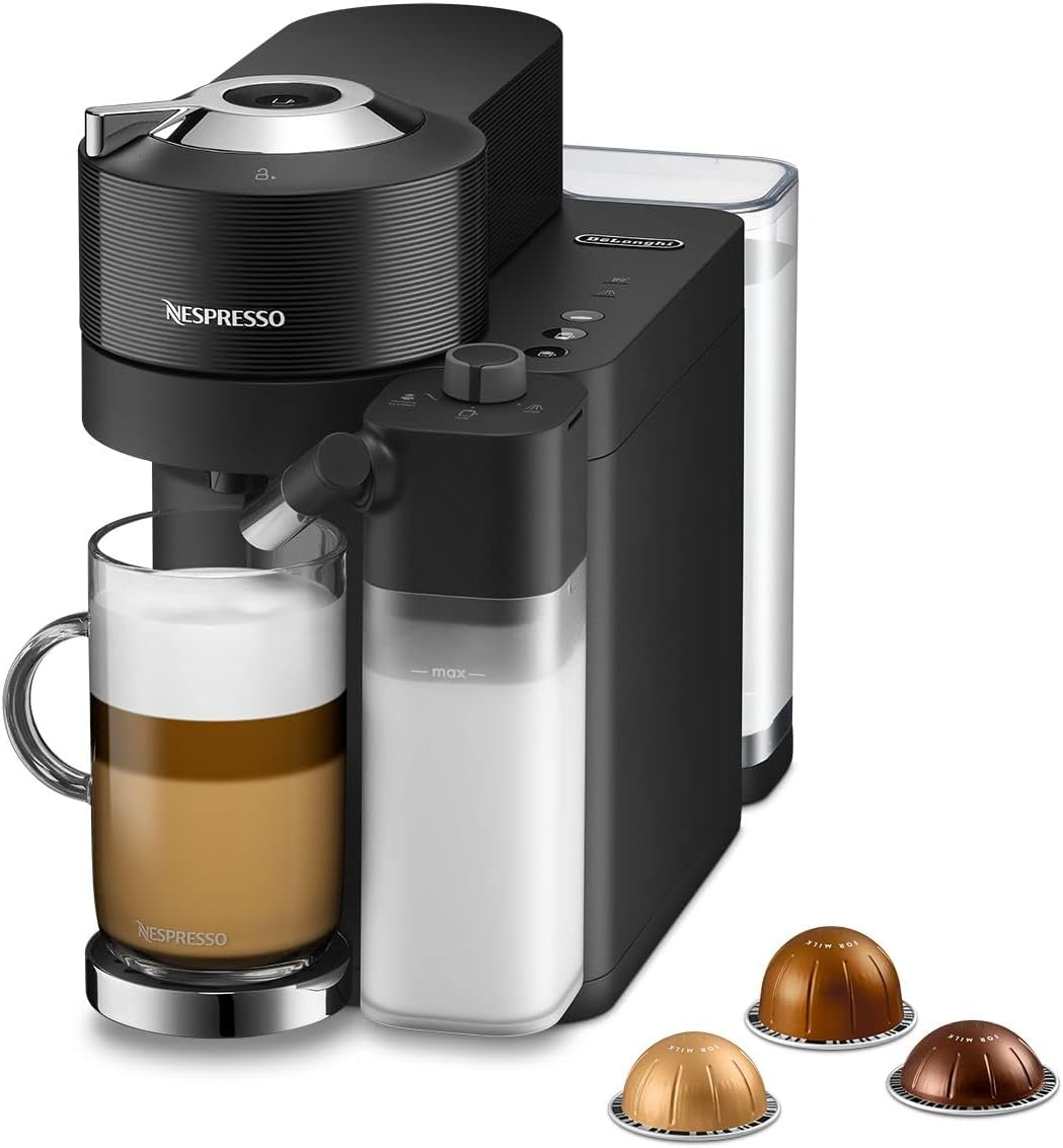 Nespresso Vertuo Lattissima, ohne Bundle Schwarzz