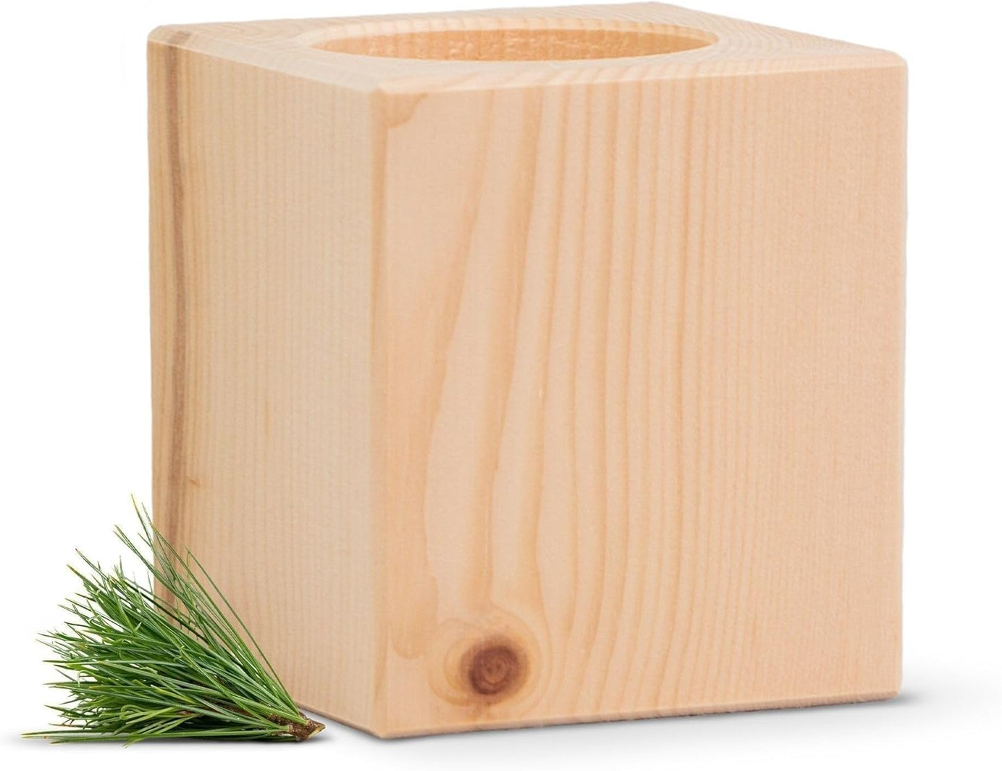 Geschenksbox mit Zirbenkissen & Duftkerze