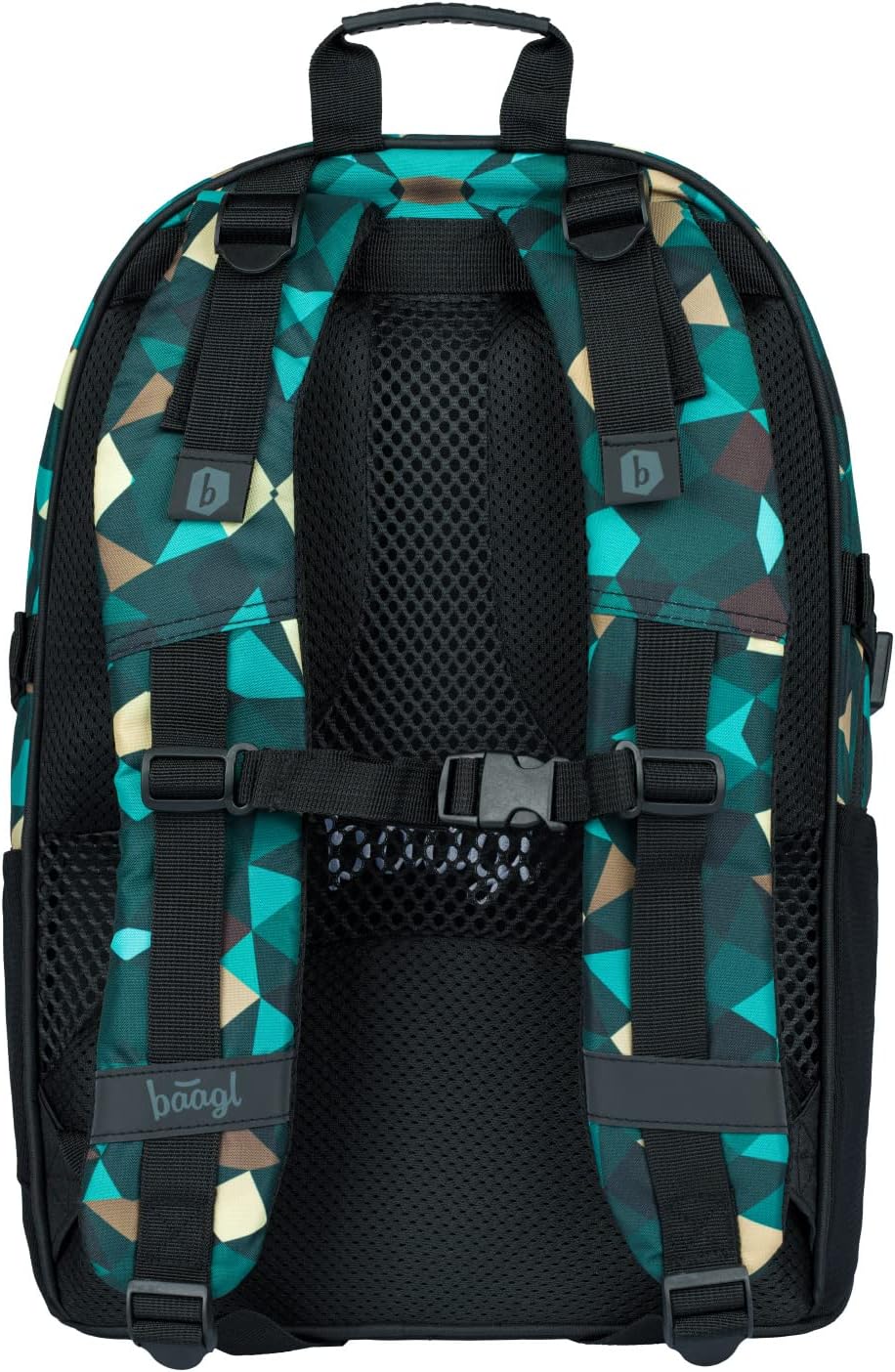 Schulrucksack-Set, Grün
