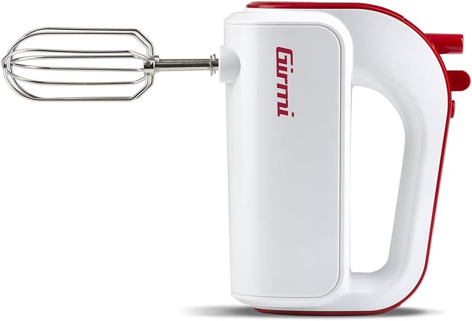 SB02 Handmixer mit Turbo-Funktion, Weiss -rot