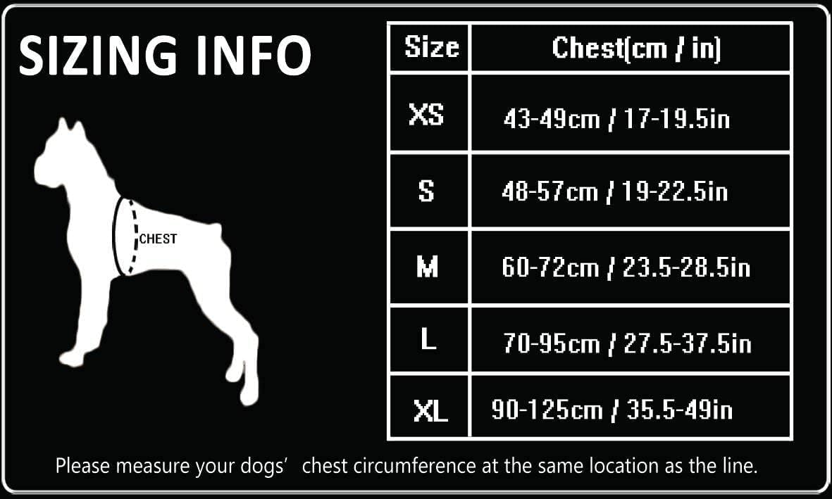 Hundegeschirr TLH5551, XL Neongelb