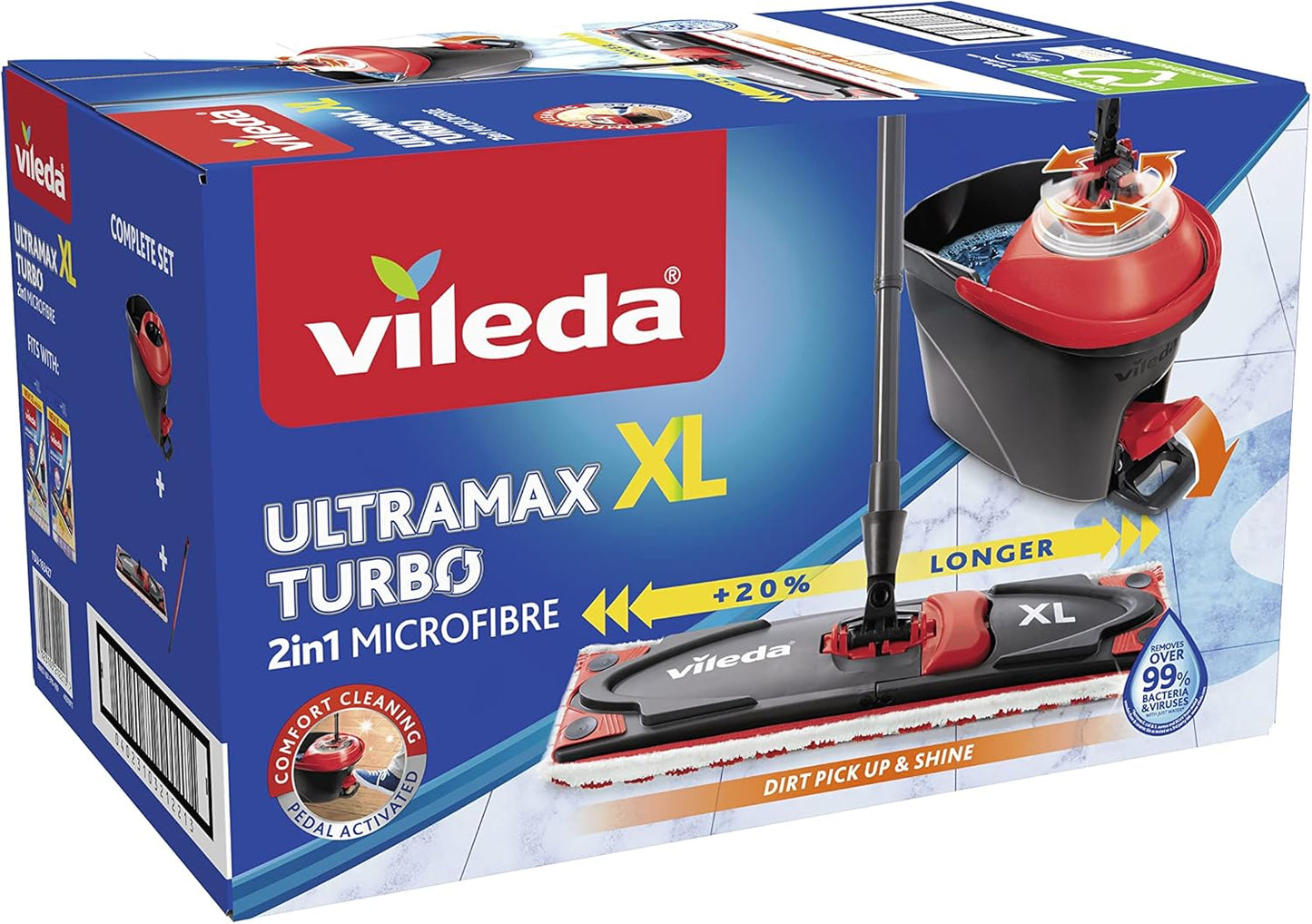 Ultramax XL Turbo Wischmop-Set 2in1, siehe Beschreibung