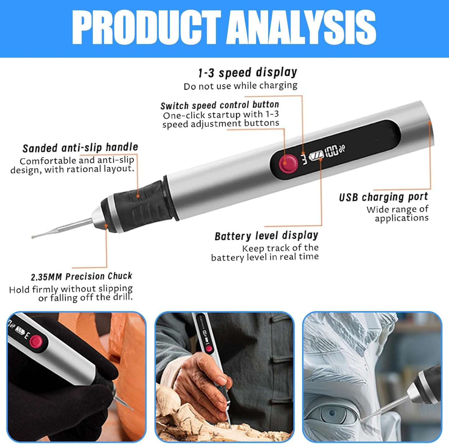 Elektrischer Gravierstift