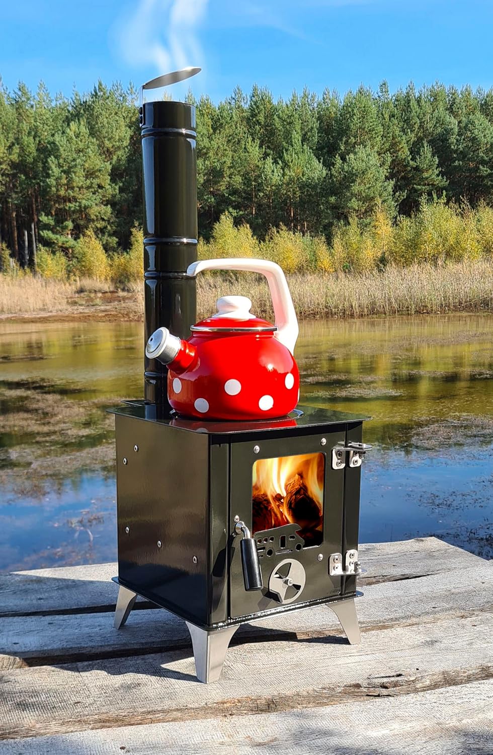 Kleiner Outdoor-Ofen