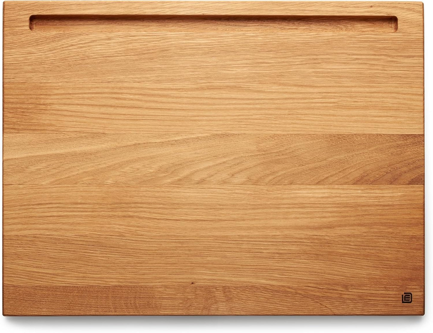 Schneide- und Servierbrett mit Tablethalterung, 40x30 cm mit Tablethalterung