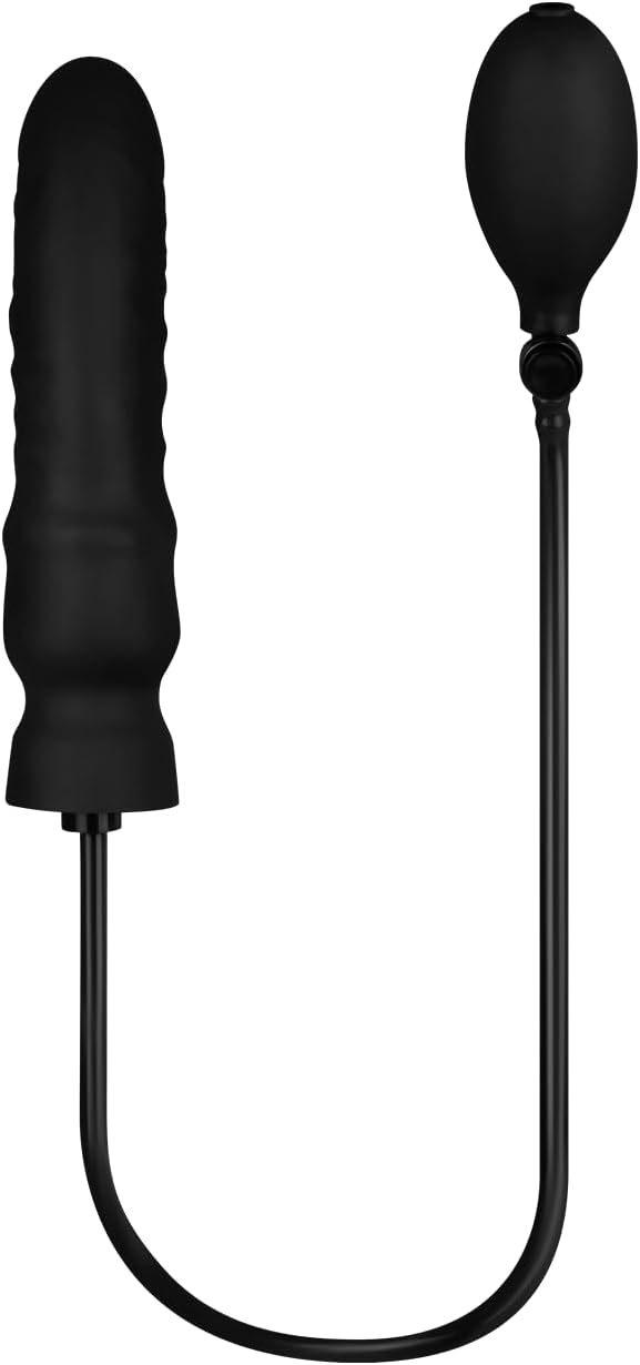Aufblasbarer Naturdildo mit Handpumpe