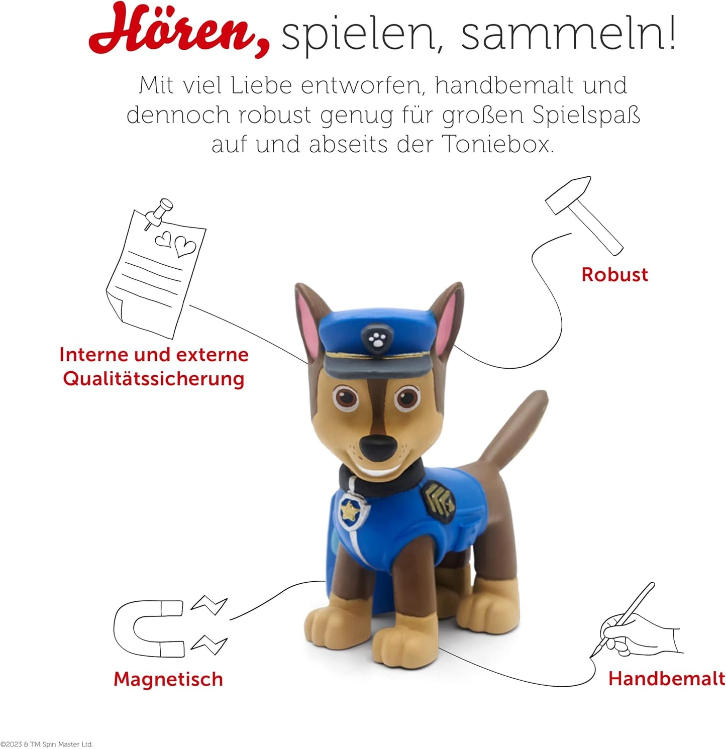 Hörfiguren-Set für Toniebox PAW Patrol