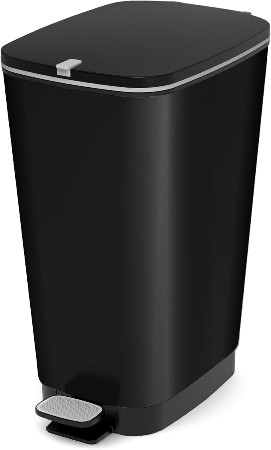 Chic Treteimer, 45 Liter schwarz metallic