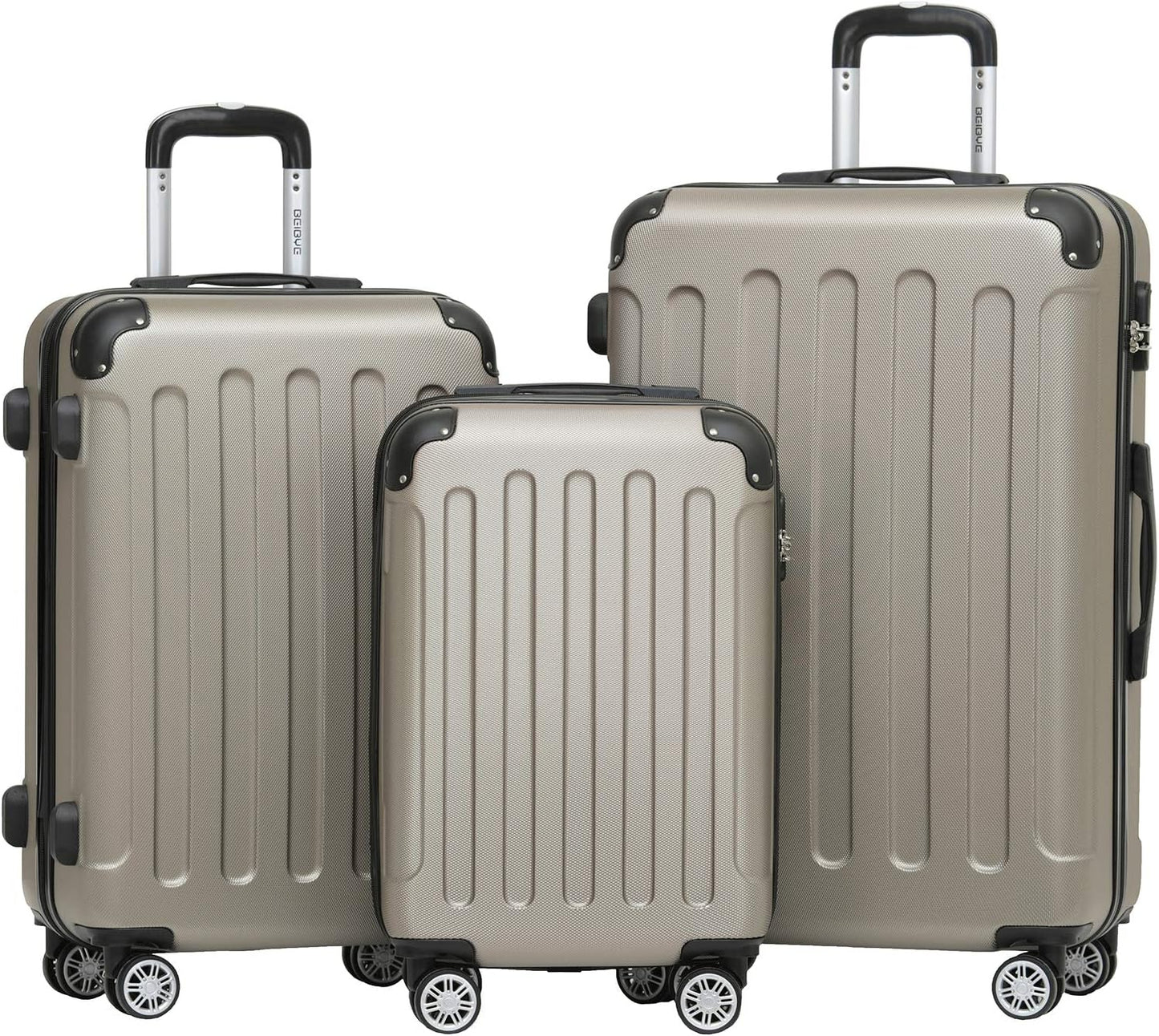 Reisekoffer Set 2045, Champagner