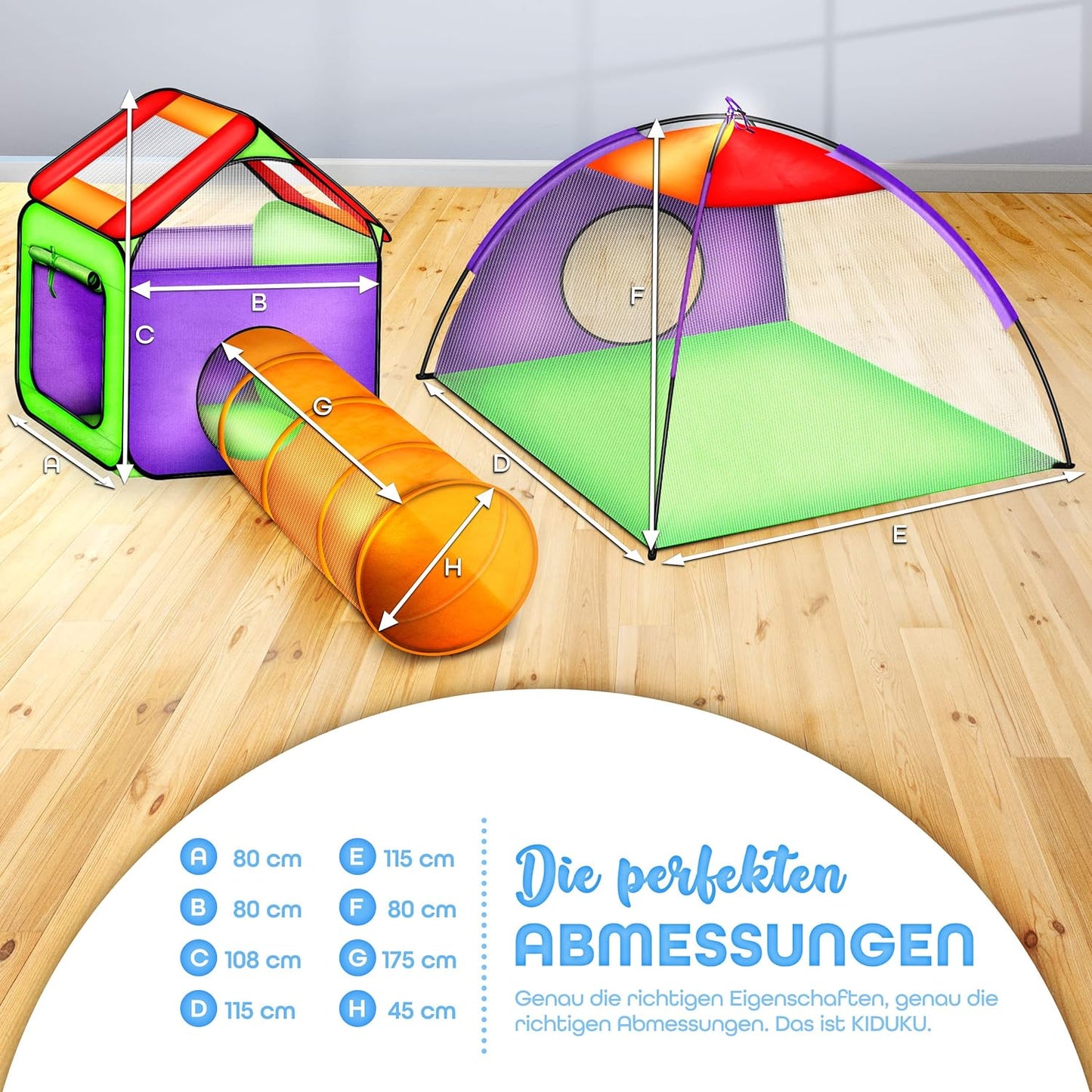 Kinderspielzelt, Typ 2