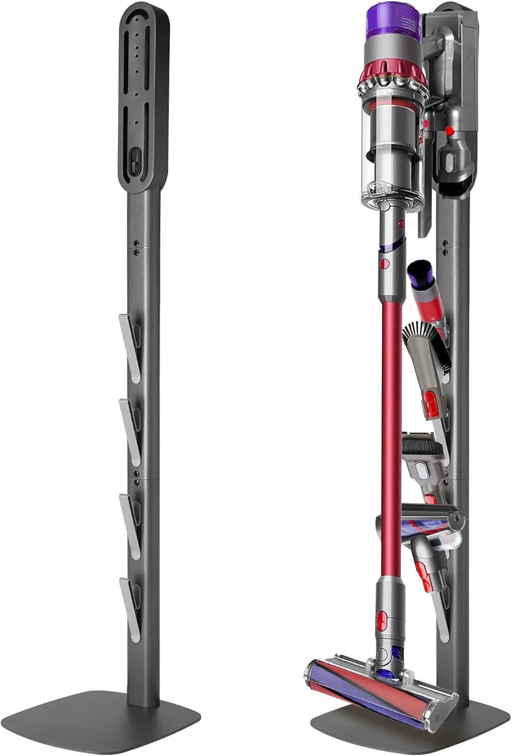 Staubsauger-Ständer für Dyson, Dunkelgrau