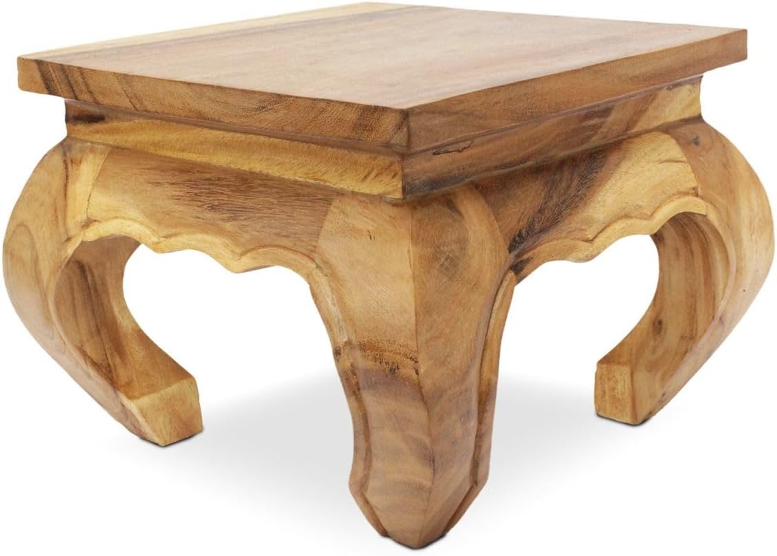 Beistelltisch, 25 cm x 25 cm x 20 cm (LBH) Natur