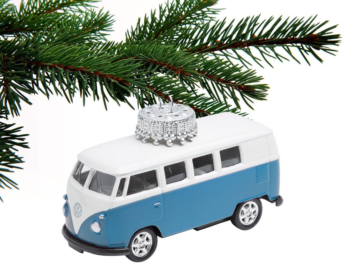Christbaumschmuck VW Bus T1, Blau