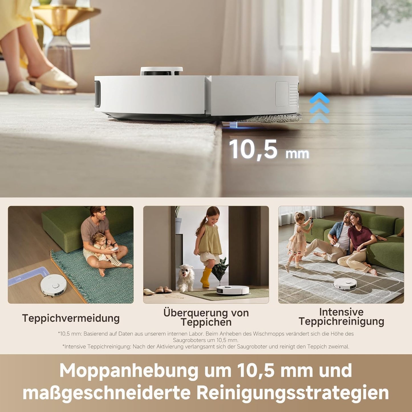 Roboterstaubsauger mit Wischfunktion L10s Ultra Gen 3, L10s Ultra Gen 3