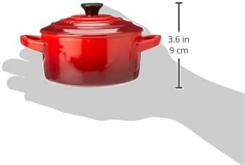 4er-Set Mini-Cocottes (200 ml), Kirschrot
