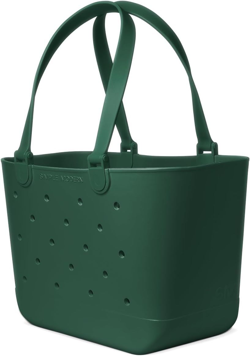 Grosse Strandtasche mit Reissverschlussfach, L Forest